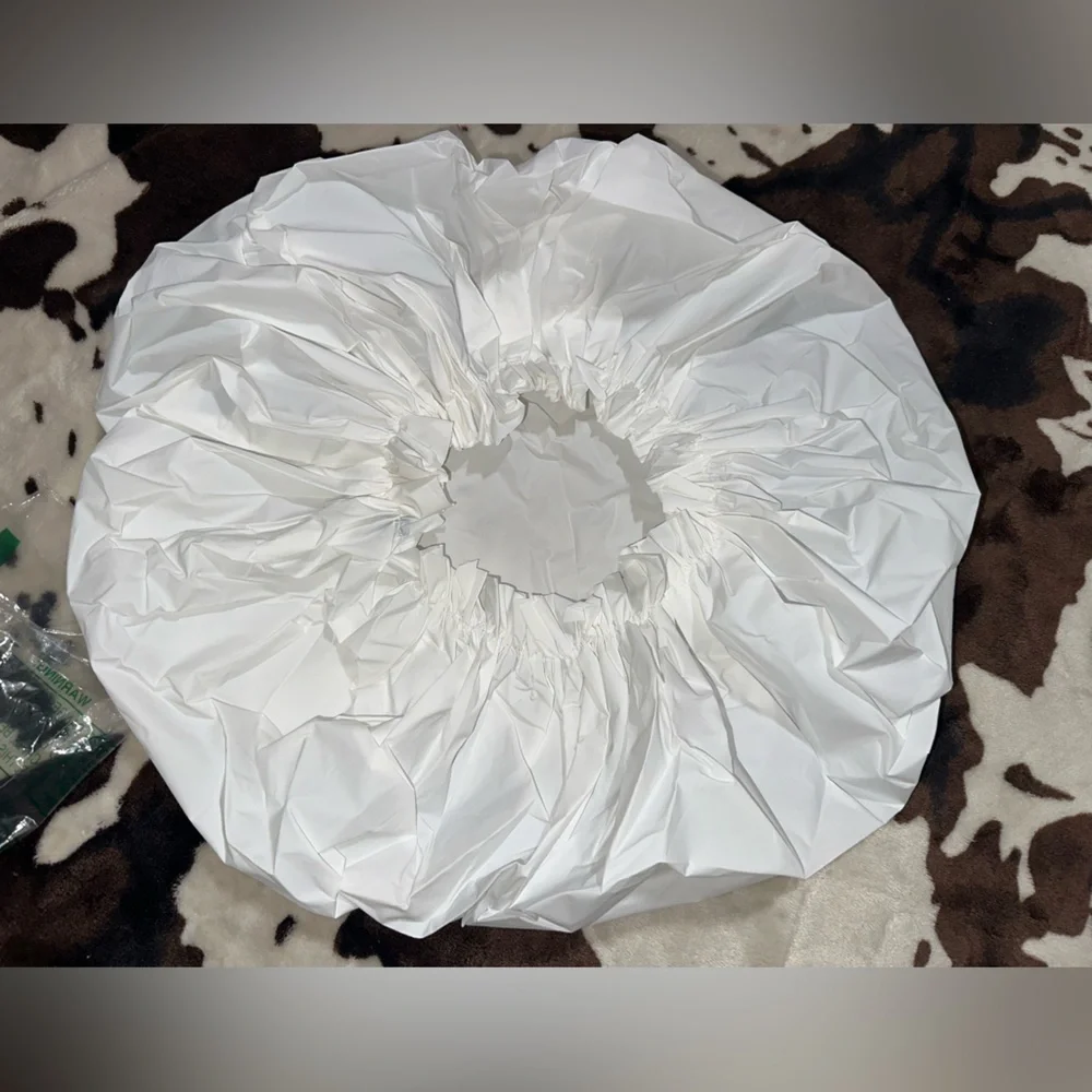 Plastic outdoor patio table cover